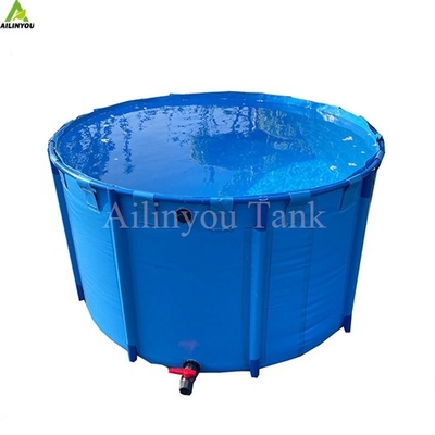 Factory Direct Sale Foldable Pvc Tarpaulin Fish Farming Pond Tank
