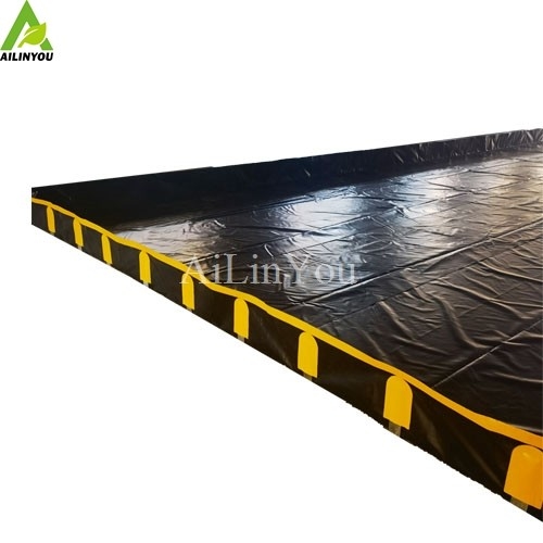 Reliable and high quality Oil Spill Containment Berms Custom-made Flexible Liquid Spill Containment Berms