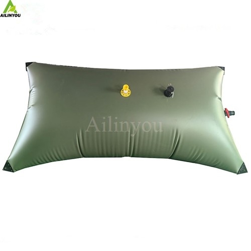 Wholesale outdoor storage water 2000L capacity pillow tank for Garden irrigation water treatment