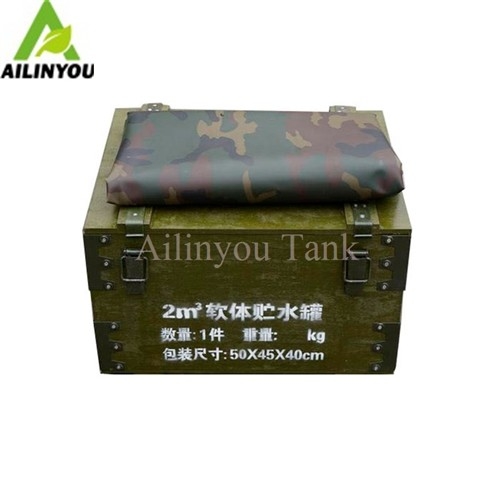 Ailinyou Hot Sale Foldable PVC Onion Water Storage Tanks for Military Onion Fire Protection