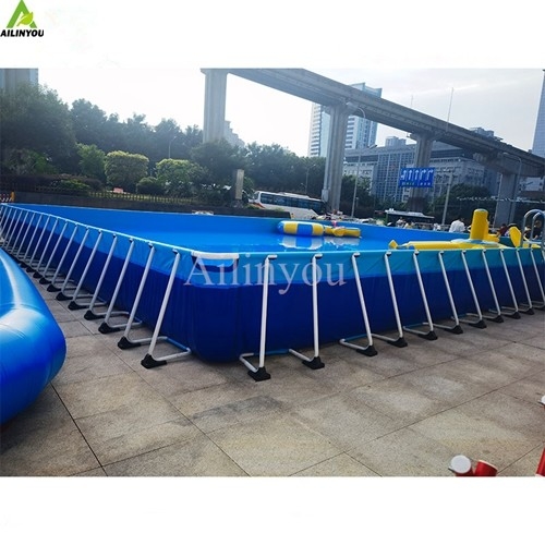 Blue Folding Swimming Pool for Shrimp Farming and Water Storage