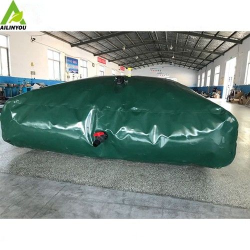 Mobile Portable 5000 Litres Foldable Water Tank Bladders Pvc Water Storage Tank For Irrigation Using