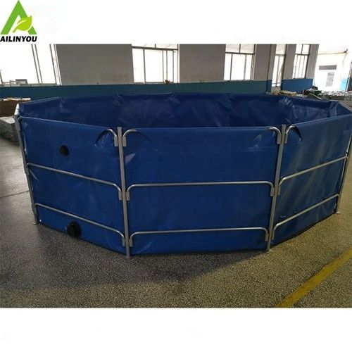 China factory indoor and outdoor 5000L plastic fish farming tank for sale