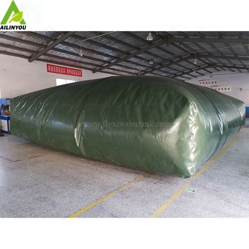 China Factory Supply PVC Collapsible Rectangular Water Storage Tank 100m3
