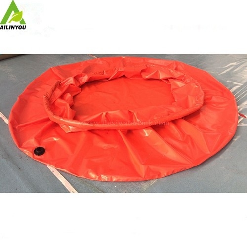 Anti-UV Folding Collapsible PVC Onion Shaped Water Storage Bladder Tank Professional Manufacturer