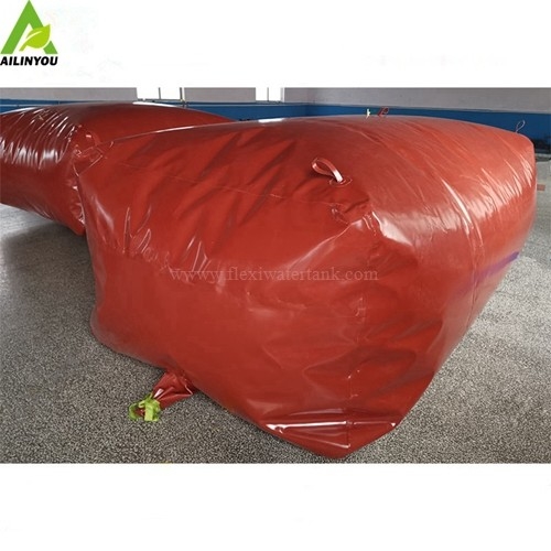 China manufacture red mud Acid-resistant inflatable methane gas storage bag for methane biogas