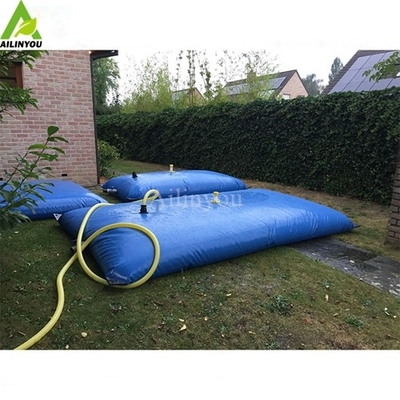 Water Storage Bladder Tanks Plastic Storage Collapsible Rainwater Harvesting Pillow Pvc Water Tank
