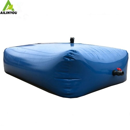 Professional Manufacture PVC Water Storage Bag Collapsible Inflatable Pillow Water Tank Factory