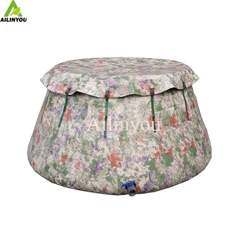 100% Waterproof flexible Pond with upper flotatiom self-Supporting firefighting water storage tank