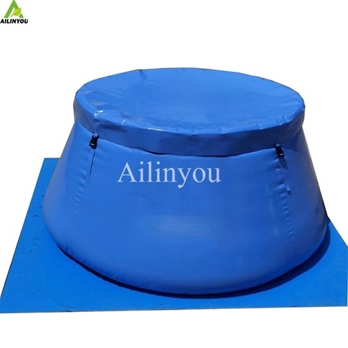 100% Waterproof flexible Pond with upper flotatiom self-Supporting firefighting water storage tank