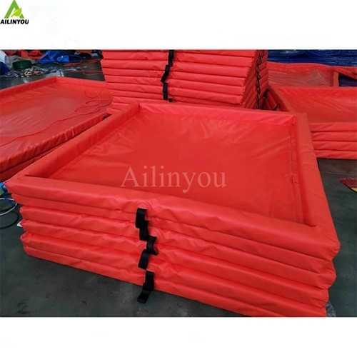 Ailinyou Hot Sale Customized PVC or TPU Spill Containment  Flexible  Containment Berm Foam Wall