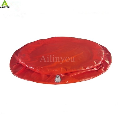 100% Waterproof flexible Pond with upper flotatiom self-Supporting firefighting water storage tank