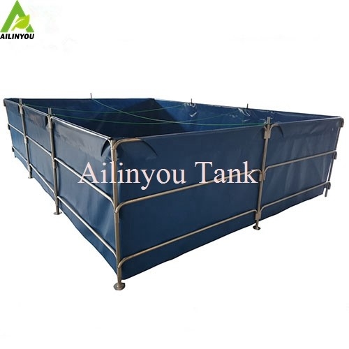 Factory Looking for Partners Custom Durable Foldable Round Tarpaulin Biofloc Fish Tanks of Aquaculture Farm Fish Pond