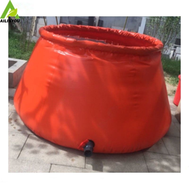 Collapsible onion water tanks, rainwater collection tanks, irrigation water bladder