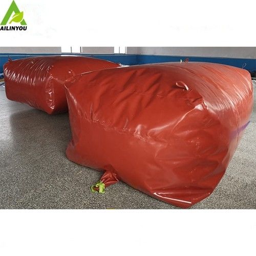 Wholesale Professional Top Grade Quality  Red Mud PVC Gas Storage Balloons  Biogas Storage Balloon Manufacturers