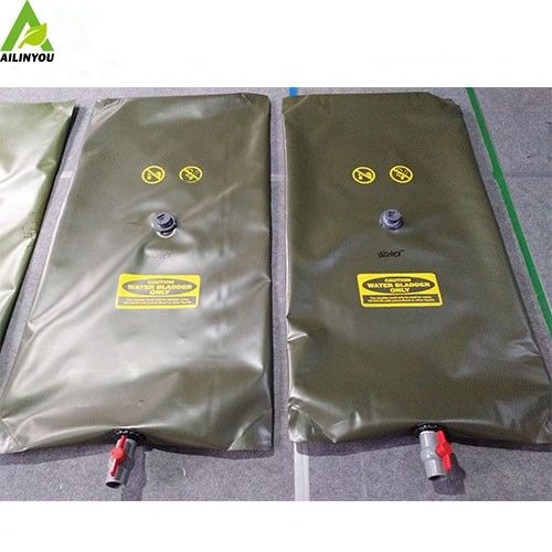 Custom Foldable PVC Water Bladder Portable Food Grade Drinking Water Storage Bladder  on Boat